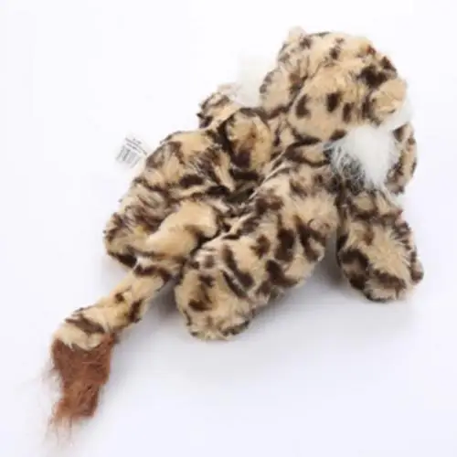 Tiger Для домашних собак и котов щенок милый тигр форма плюшевая кукла скрипучий молярная игрушка - Цвет: Tiger