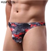 KUDYZON Print Mens Thongs And G Strings Low Rise Men Sexy Briefs Jockstrap Pouch Cuecas Mesh Underpants Gay Slip Homme String ► Photo 2/6