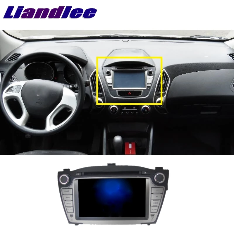 Для hyundai Tucson IX35 IX 2009~ LiisLee мультимедиа, ТВ DVD gps аудио Hi-Fi радио стиль навигация Расширенный NAVI