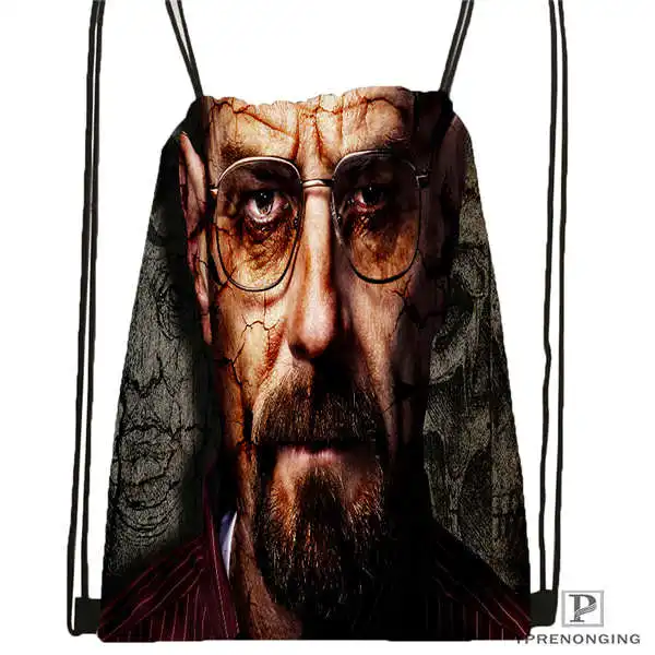 Custom_ break-bad-aaron походная сумка на шнурке милый рюкзак для детей(черная спинка) 31x40 см#2018611-26