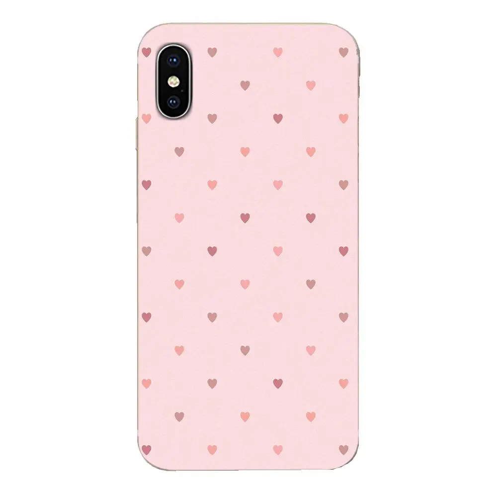 Полосатый золотой с блестящим декором в виде сердец крышка чехол для htc Desire 530 626 628 630 816 820 830 один A9 M7 M8 M9 M10 E9 U11 U12 жизнь плюс