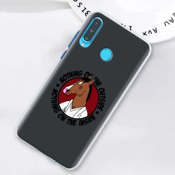 H03 Чехол для телефона аниме BoJack Horseman для huawei P20 Lite P20 P30 Pro P9 P10 Lite P Smart Plus Твердый Чехол - Цвет: H03