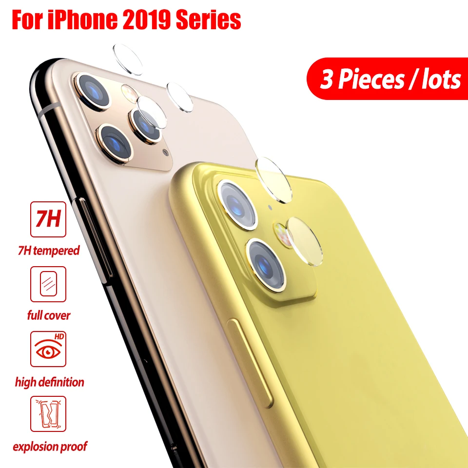 2 комплекта стекло камеры для Apple iphone 11 Pro Max защита объектива 11pro a Закаленное