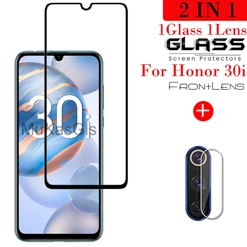 2 в 1 камера для уличной съемки + протектор экрана из закаленного стекла Huawei honor 30i