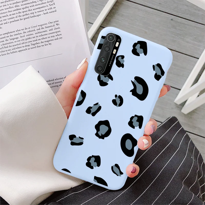 For Xiaomi Mi Note 10 Lite Case 6.47" Soft Silicone Back Cover For Mi Note10Lite MiNote10Lite Flower Dinosaur Protective Bumper samsung flip cover Cases & Covers