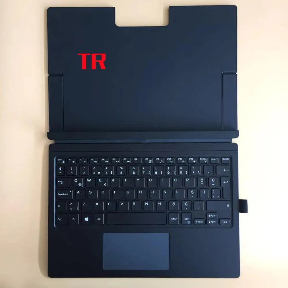 Коричневый Новости Клавиатура для ноутбука dell Latitude xps12 7000 7275 9250 K14M США/Великобритания/Таиланд/Турецкий/немецкий/бельгийский/испанский Раскладка - Цвет: Коричневый