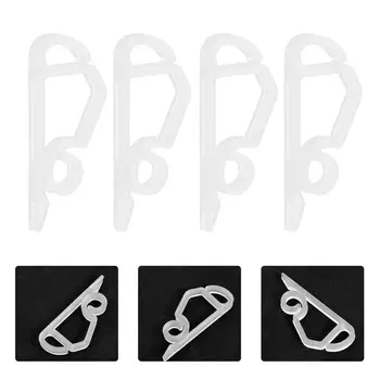 

24Pcs Light Hooks Durable Useful Practical Lamp Hooks String Lights Hooks Gutter Hooks Light Clips for Christmas