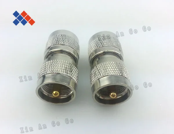 5 шт. коаксиальный радиочастотный UHF-JJ мужской и мужской разъем бесплатная доставка