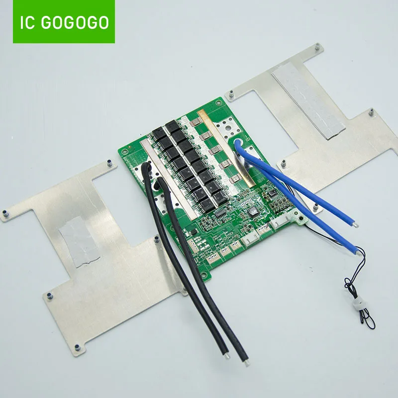 JBD smart BMS 4S 16 8 в 12 В 60 А 80 3 7 а литий ионная Защитная плата ионный аккумулятор высокий