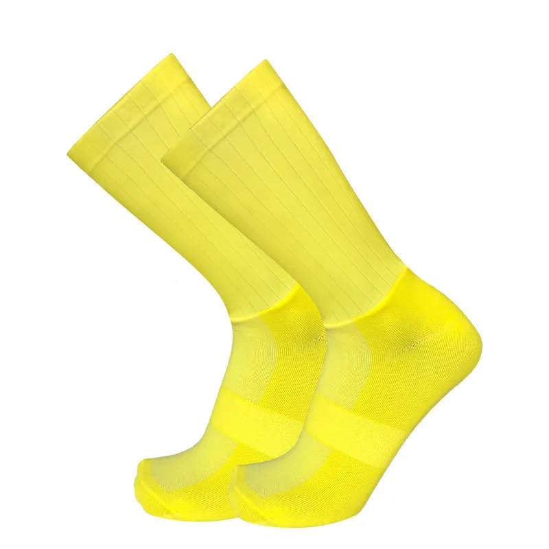 Новые высококачественные Нескользящие силиконовые велосипедные носки для велосипедных гонок профессиональная команда Аэро носки спортивные носки для улицы KY-50