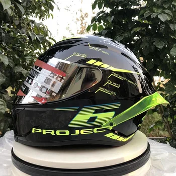 

Motorcycle helmet brand dgl original helmet fluorescence line racing full face helmet Men motociclistas capacete DOT approved