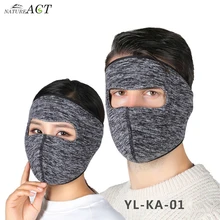 Унисекс полумаска для лица для мужчин и женщин, зимняя теплая маска для улицы, флисовые наушники, маска, головные уборы для спорта, езды на велосипеде, лыжах, сноуборде