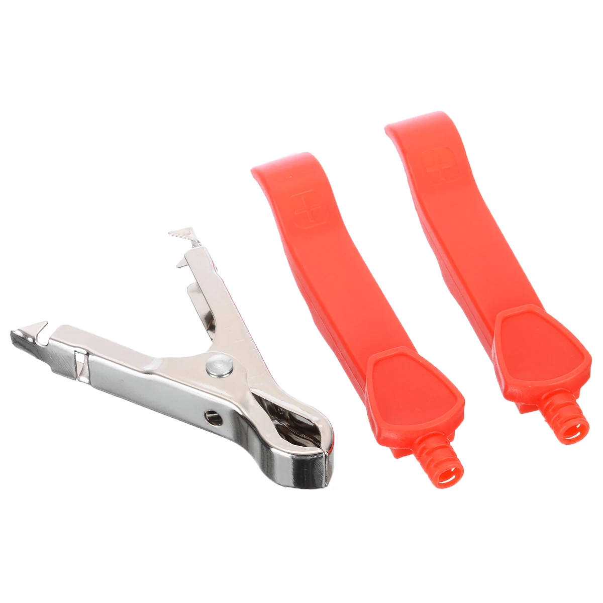 2 шт. 30 А изолированные зажимы типа крокодиловый 90 мм низковольтные провода