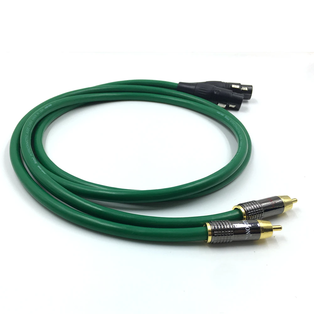 Кабель-удлинитель MCINTOSH со штекером Rca на штекер Xlr 2 штекера Hi-Fi стерео аудио