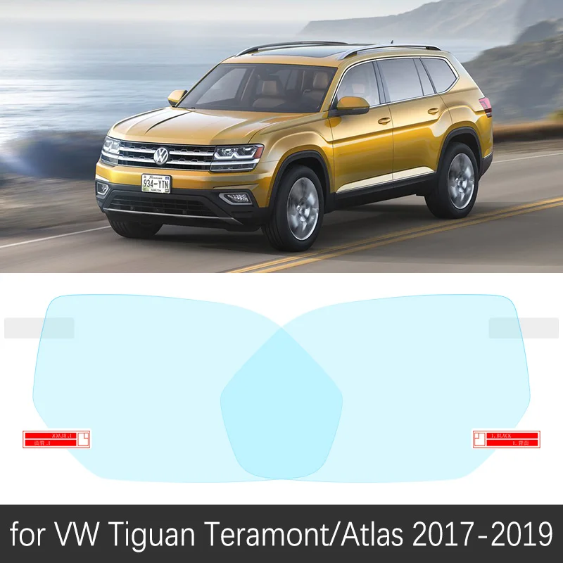Teramont Atlas Полное покрытие Защитная пленка для Volkswagen VW Teramont Atlas Автомобильное зеркало заднего вида непромокаемые противотуманные аксессуары - Название цвета: Teramont Atlas