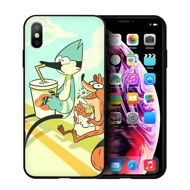 B6 Мягкий силиконовый чехол EWAU для телефона iPhone 5 5S SE 6 6s 7 8 plus X XR XS 11 Pro Max - Цвет: B6