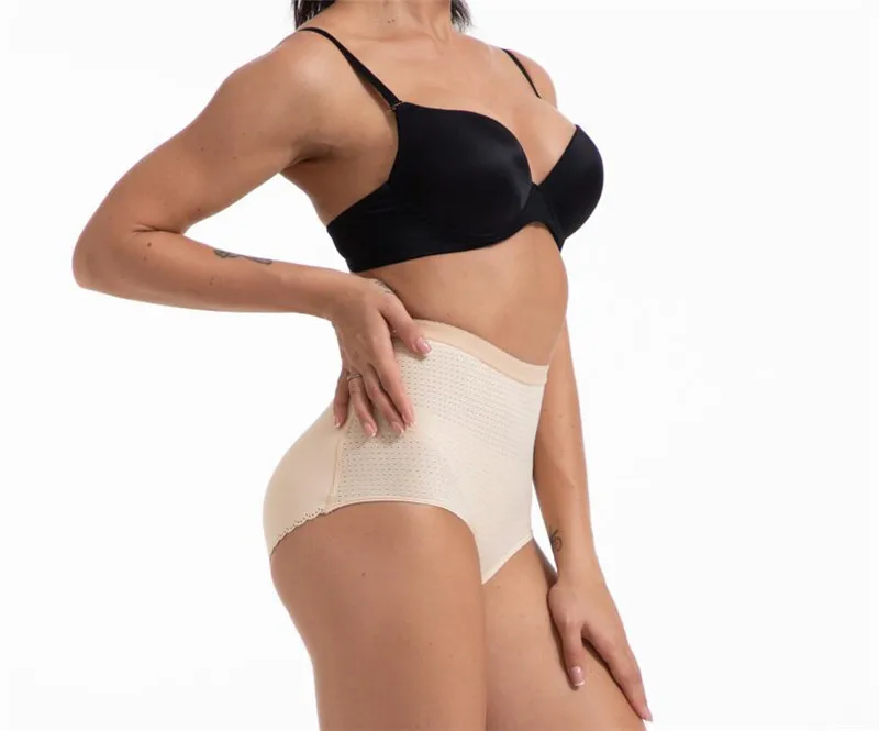 LAZAWG женские трусики управления с подкладом Butt Lifter Hip Enhancer Сетчатое дышащее нижнее белье пуш-ап большая задница искусственная для ягодиц формирователь тела