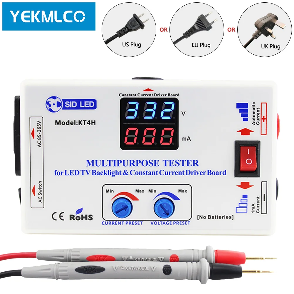 yekmlco kt4h 0 330v led tv backlight tester 01