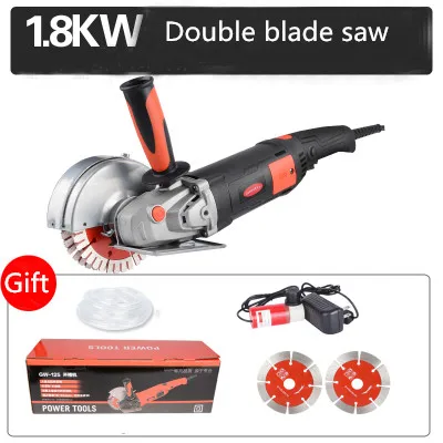 Double blade saw Автоматическая машина для резки канавок машина вырубная машина - Цвет: Double blade saw