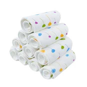

New Washable baby Diapers Cloth Diaper Inserts 3 Layer /6 Layer Insert 100% Cotton Washable Babies Care Products
