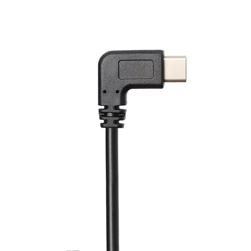 Новый Угловой кабель USB 3 1 Type C к 0 Micro B соединительный для передачи данных 90