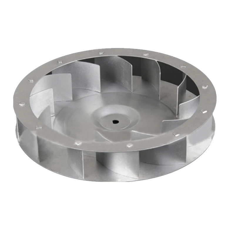 Centrifugal Vane Motor Blades Fan Impeller shaft aluminum blower fan