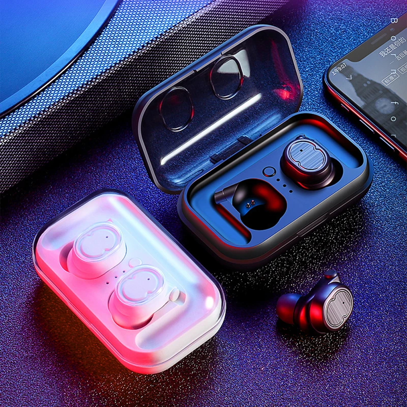 TWS 8 Touch control беспроводные наушники 4D стерео Bluetooth 5,0 наушники водонепроницаемые громкой связи двусторонние звонки спортивные гарнитуры