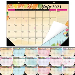 Kawaii – Plan annuel 2022, calendrier quotidien, planificateur mural, papeterie, étude, Agenda d'apprentissage 