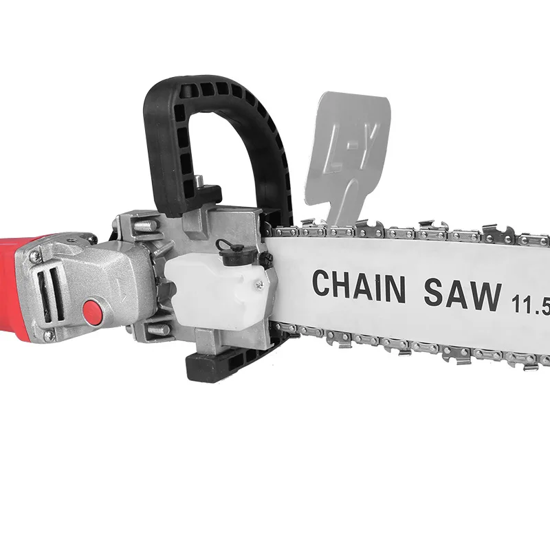 Обновление электропила со Запчасти 11,5 дюймов M10/M14/M16 бензопила кронштейн изменить 100 125 150 Угловая шлифовальная машина в цепная пила