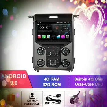 

S300 Android 9.0 2 Din CAR Stereo Radio Multimedia Cassette Recorder Player DVD Automotive For FORD F150 2013-2015 Navigation