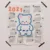 W&G Kawaii Гобелен Настенный Корейский Фон Ткань Ins Милый Декор Стен 2021 Календарь Гобелен Стены Tumblr Отправить Наклейки