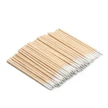 Cosmetic Tools Makeup Accessories Eyelash Removing Disposable Cotton Swab Wood Cotton Sticks Eyeshadow Extension