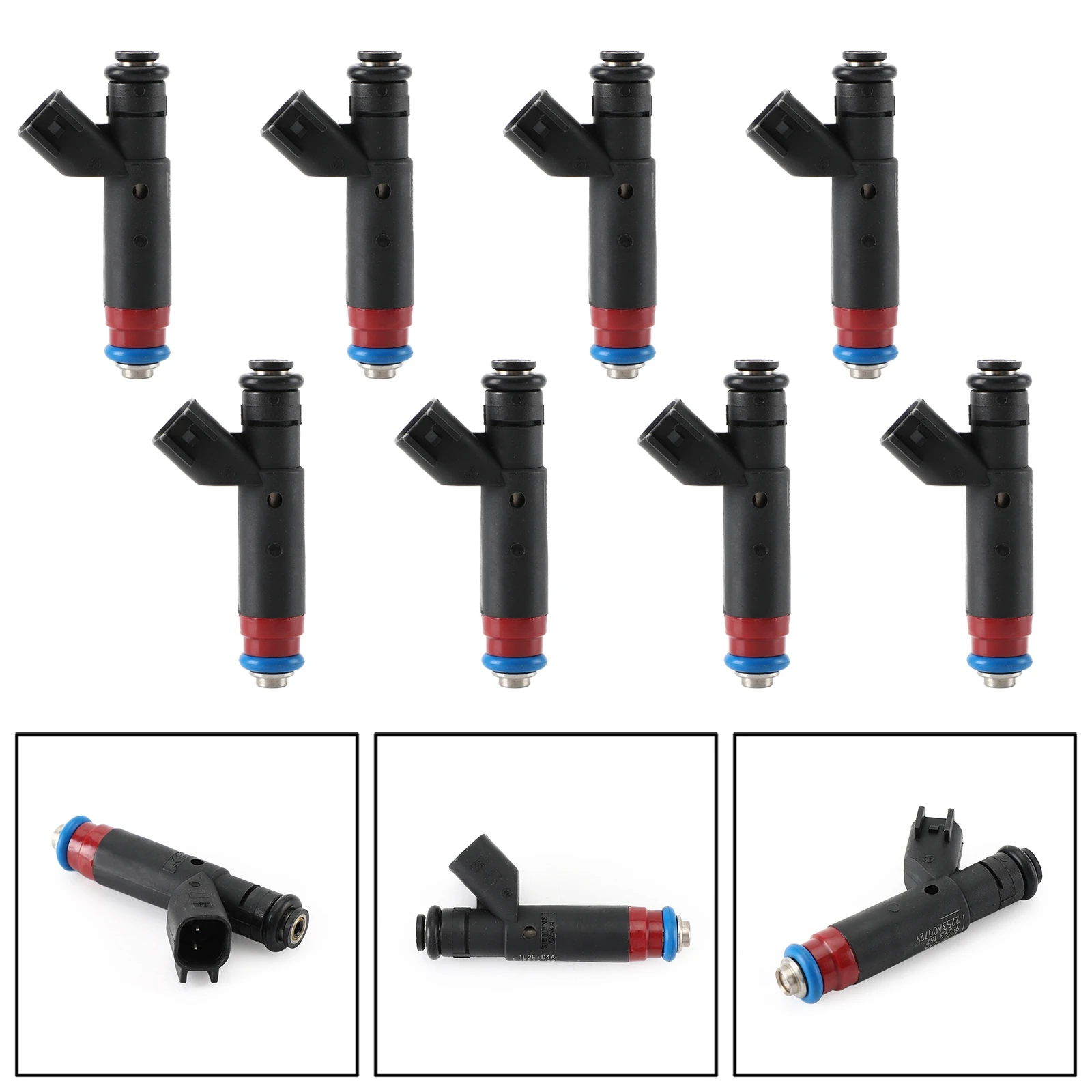 8pcs Fuel Injectors Fit For Ford Explorer 4.6l V8 2002 2003