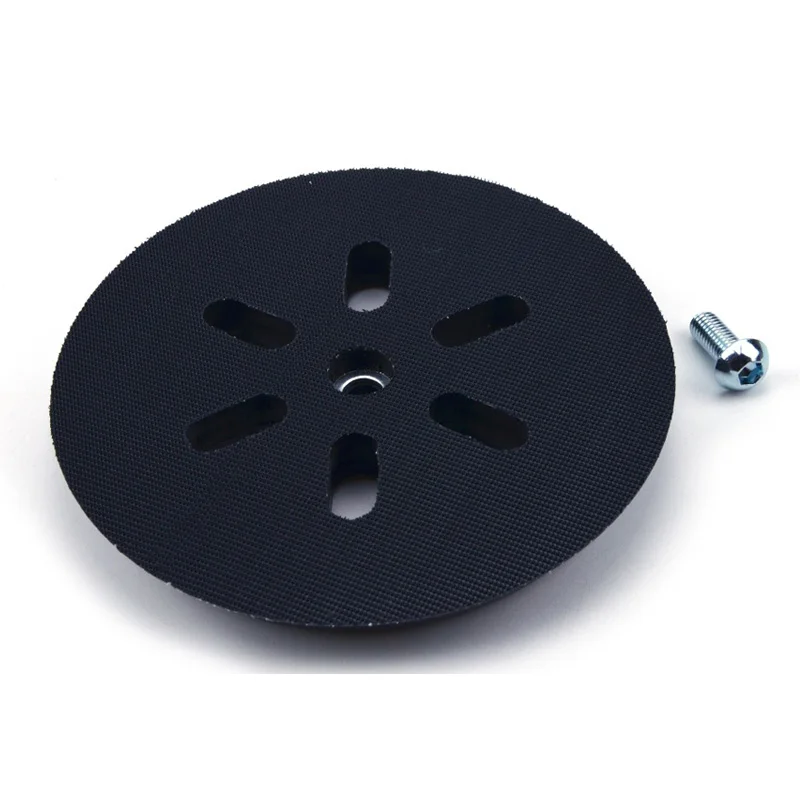 6 Inch(150mm) 6-Hole Back-up Sanding Pad Dust-free M8 Thread Backing pad for 6