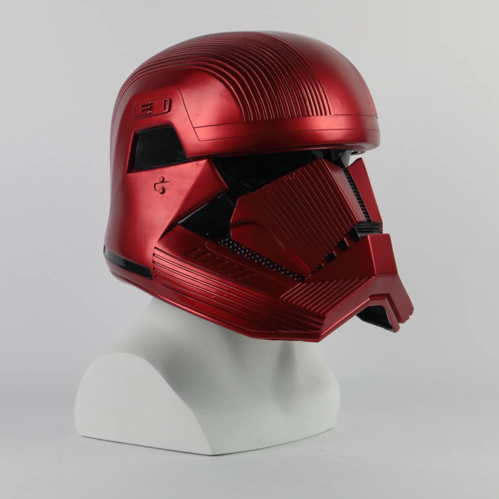 Звездные войны 9 The Rise of Skywalker Sith Trooper красный шлем Косплей звезда на Хэллоуин войны шлемы маска реквизит