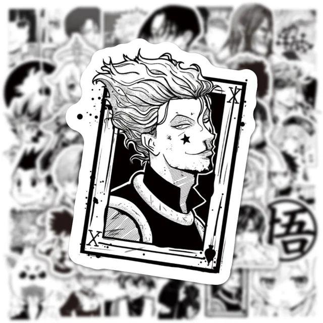 10/30/50/100PCS Mix Anime Demon Slayer Attack on Titan Stickers Graffiti Decals Kids Toy Phone Laptop Luggage Bike Car Sticker 4