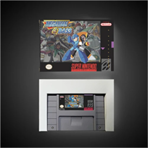 

Mega Man & Bass - RPG Game Card Battery Save US Version Retail Box