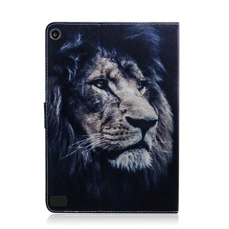 Чехол С Рисунком Тигра для Amazon Kindle Fire 7 9th 7th Generation чехол для Fire 7 Funda PU кожаный чехол-подставка