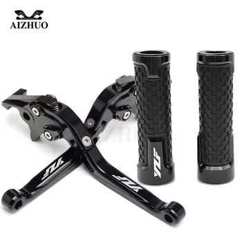 

Motorcycle YZF 600R Brake Clutch Lever +Hand Grips Handlebar For YAMAHA YZF600R YZF 600 R thundercat 1995-2008 2007 2006