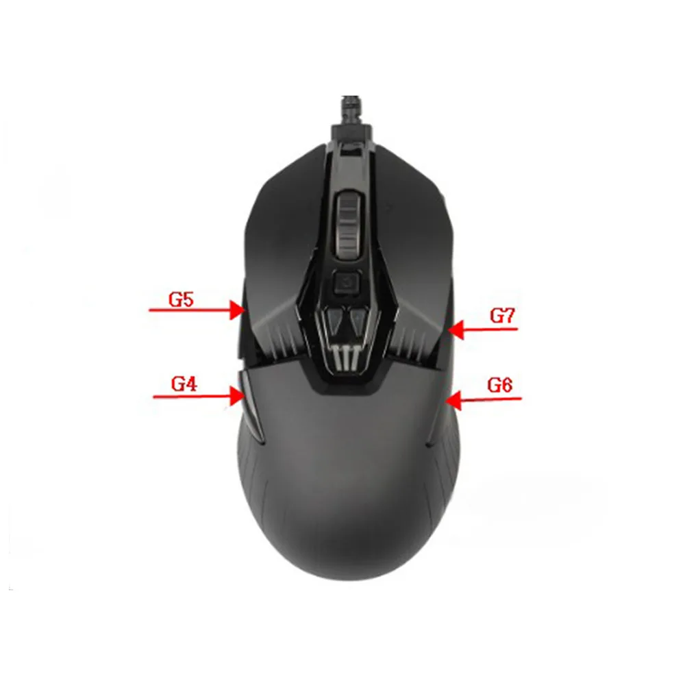 4 шт./компл. Боковая кнопка G4 G5 G6 G7 для Logitech G900 G903 беспроводная мышь запасные части