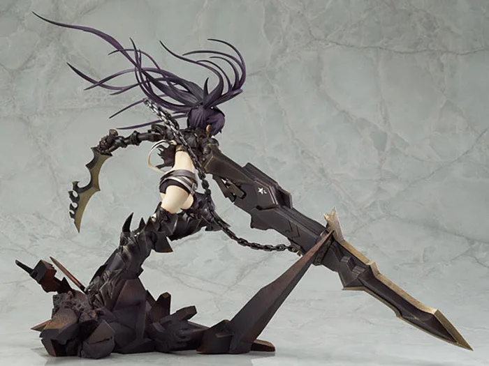 Insane BlackRock Black Rock Shooter сбежавшая Черная Рок ТВ анимация версия в штучной упаковке Garage Kit Модель