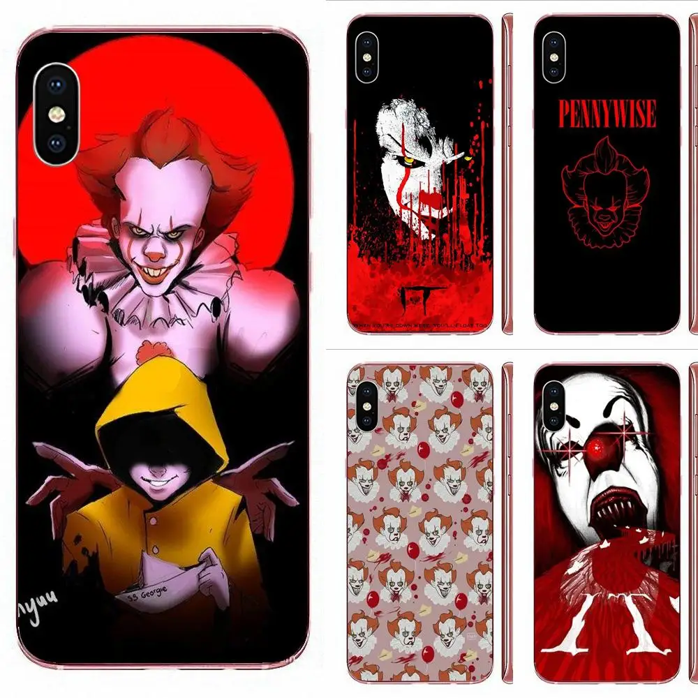 Stephen Kings It Pennywise Clown Horror For Huawei Nova 2 V20 Y3II Y5 Y5II Y6 Y6II Y7 Y9 G8 G9 GR3 GR5 GX8 Prime 2018 2019 | Мобильные