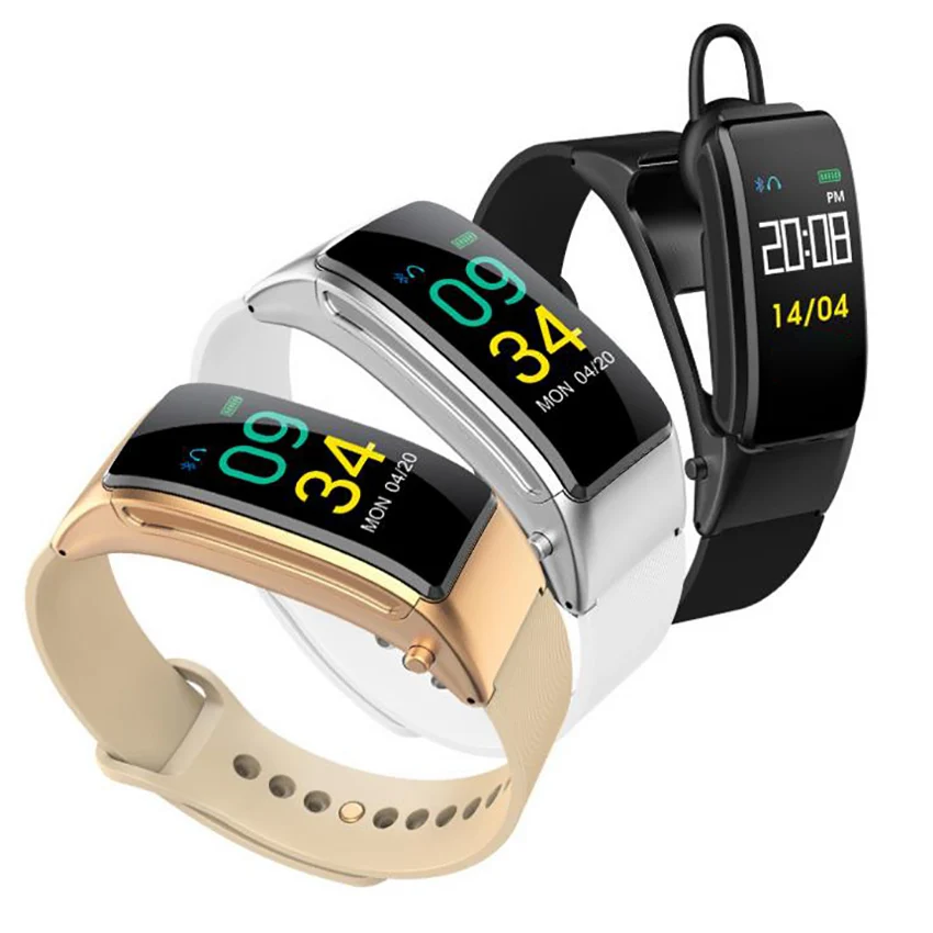 

Smart band B31 Bluetooth Headset Talk Sport Smart Bracelet Wristwatch Band Music Control Pedometer Sleep Monitor Smartband 4