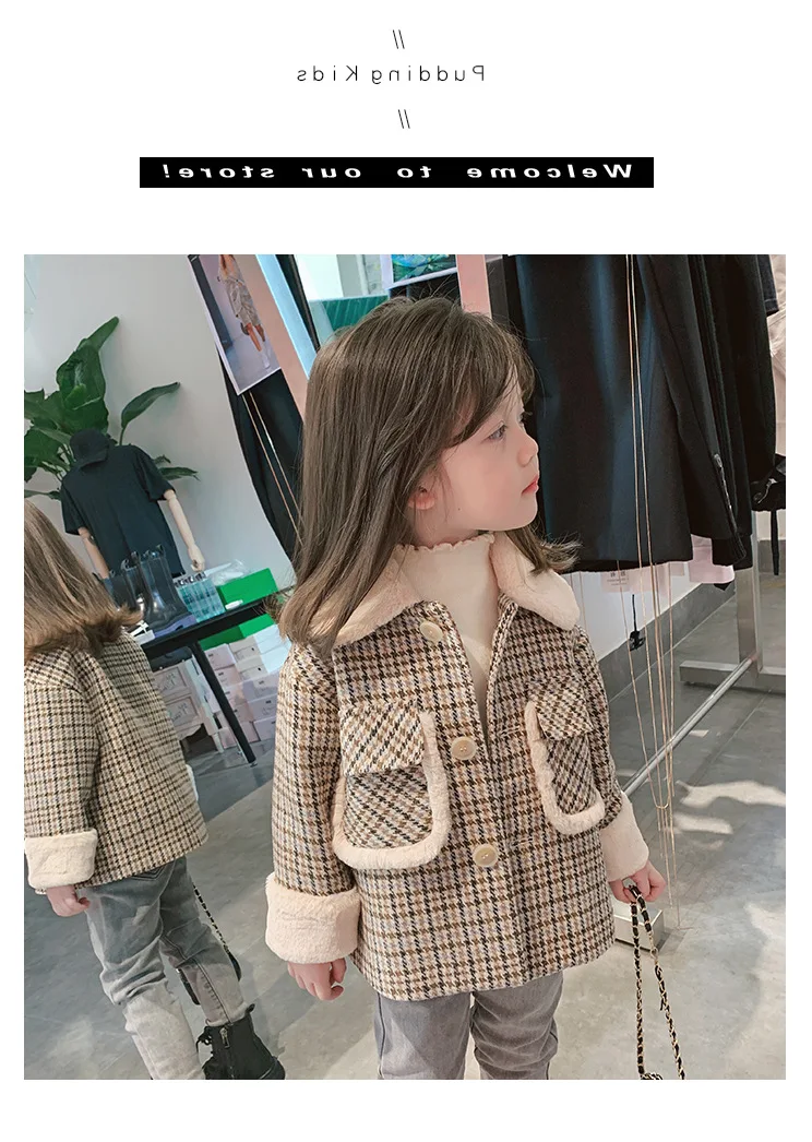 2-6 Years Winter Girls Thick Warm Parkas Coat Outerwear - Uniqwear