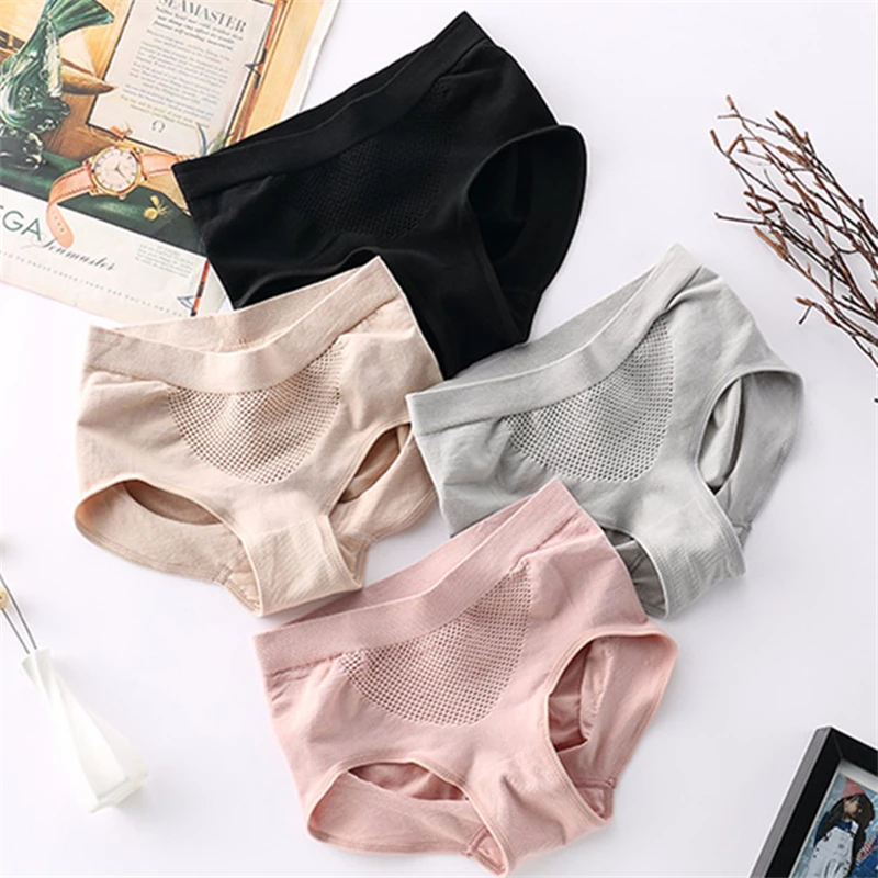 Женские хлопковые трусики теплые штаны Sexy Design дышащие нижнее белье модное