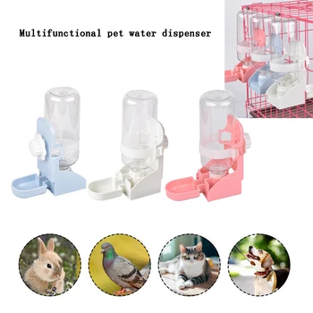 

Pet water dispenser pigeon rabbit water bottle cat dog hanging Cage Water Dispenser Multifunction Pet Supplies Universal For Pet