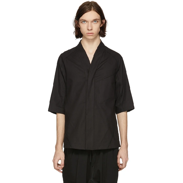 XS-6XL новая мужская одежда стилист волос DJ дизайн кимоно с v-образным вырезом футболка плюс размер певица костюмы