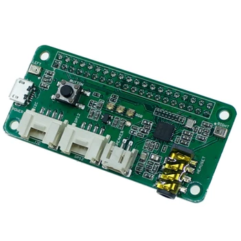 

ReSpeaker 2-Mics Pi Hat for Raspberry Pi 4 Model B Voice Module Dual Microphone Array for Raspberry Pi Zero 3B