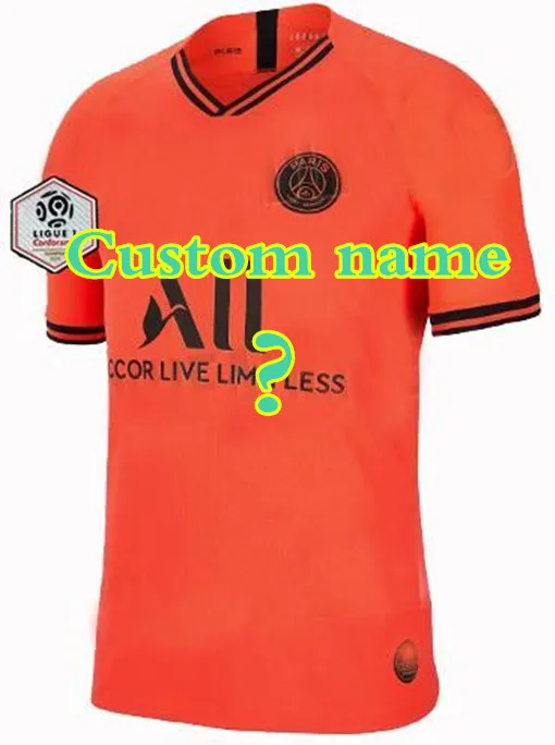 Футболка для взрослых Camisa PSG Jersey Повседневная футболка для взрослых MBAPPE DIALLO CAVANI Home Out Third - Цвет: SHIRT10