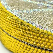 Bolsos de noche con fruta fresca y rodajas de limón para mujer, carteras de de